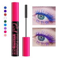 Waterproof Color Mascara, 1 Count Long-lasting Highly Pigmented Eyelashes Mascara, Eyelashes Lengthening Volumizing, Professi...