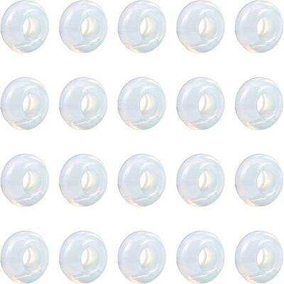 Opalite European Beads