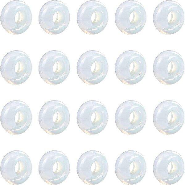 Opalite European Beads