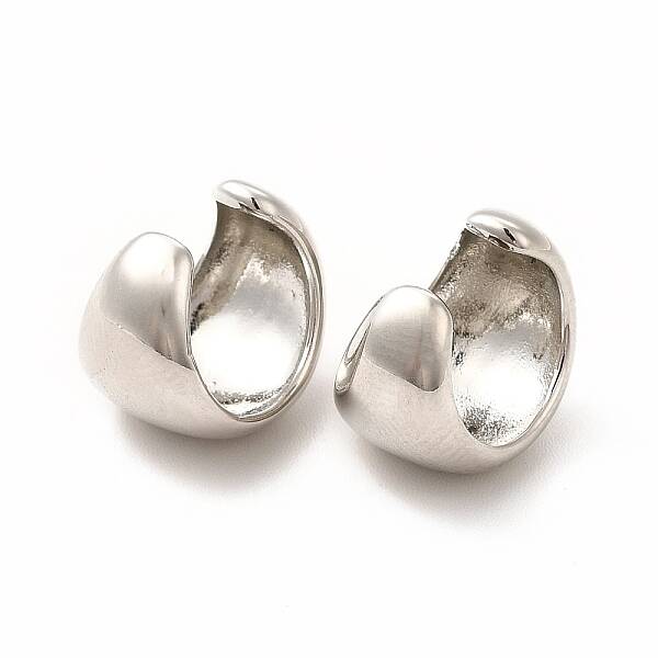 Rack Plating Brass Cuff Earrings for Women