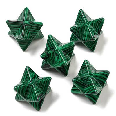 Synthetic Malachite Beads
