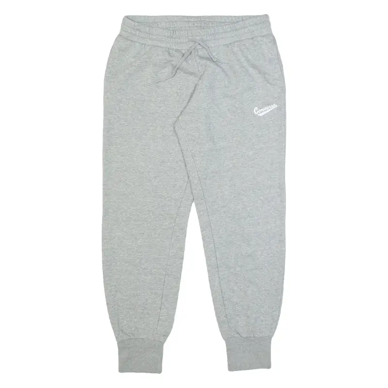 CONVERSE Mens Joggers Grey Tapered L W30 L28