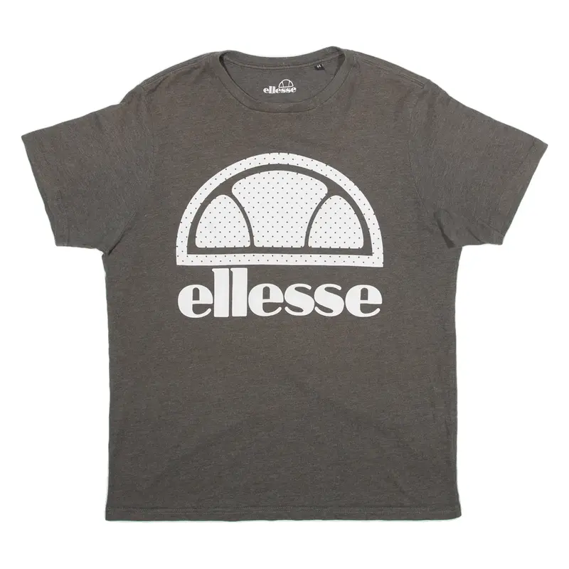ELLESSE Mens T-Shirt Brown M