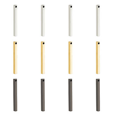 12Pcs 3 Colors 201 Stainless Steel Pendants
