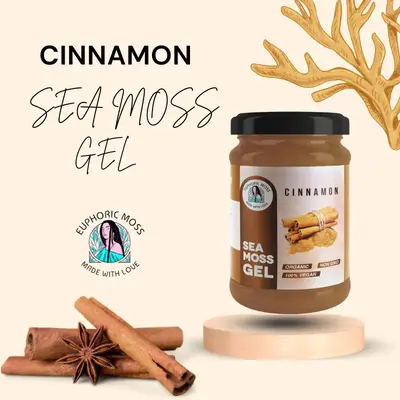 Cinnamon Sea Mos Gel 16 ounce Flavor Spice Natural