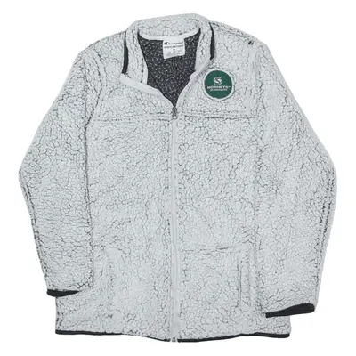 CHAMPION Sacramento State Hornets Fleece USA Jacket White Womens M