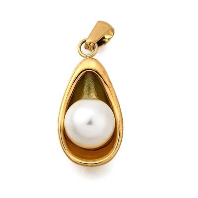 Plastic Pearl Pendants