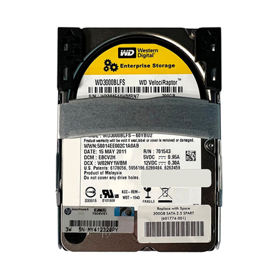 601774-001 HP 300GB 10000RPM SATA 6Gb/s 32MB Cache SFF 2.5-inch Hard Drive