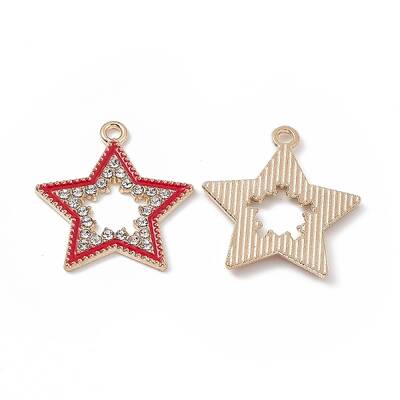 Alloy Rhinestone Pendants