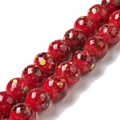 Handmade Lampwork Beads Strand