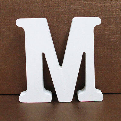 Letter Wooden Ornaments