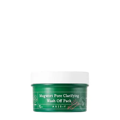 Axis y Mugwort Pore exfoliating face mask Off Pack