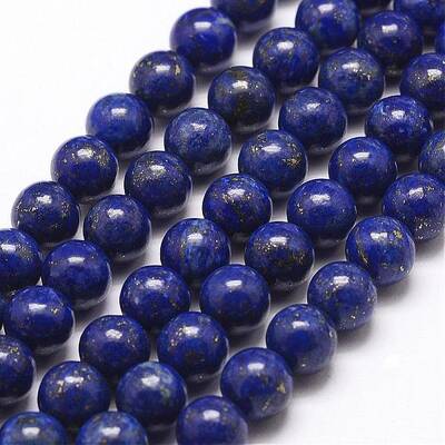 Natural Lapis Lazuli Bead Strands