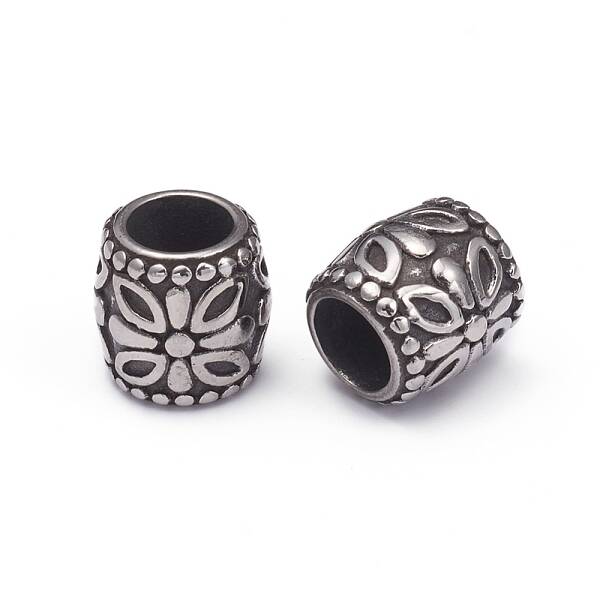 304 Stainless Steel European Beads