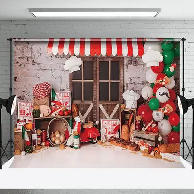 Aperturee Shop Theme Christmas Cake Smash Photography Backdrop