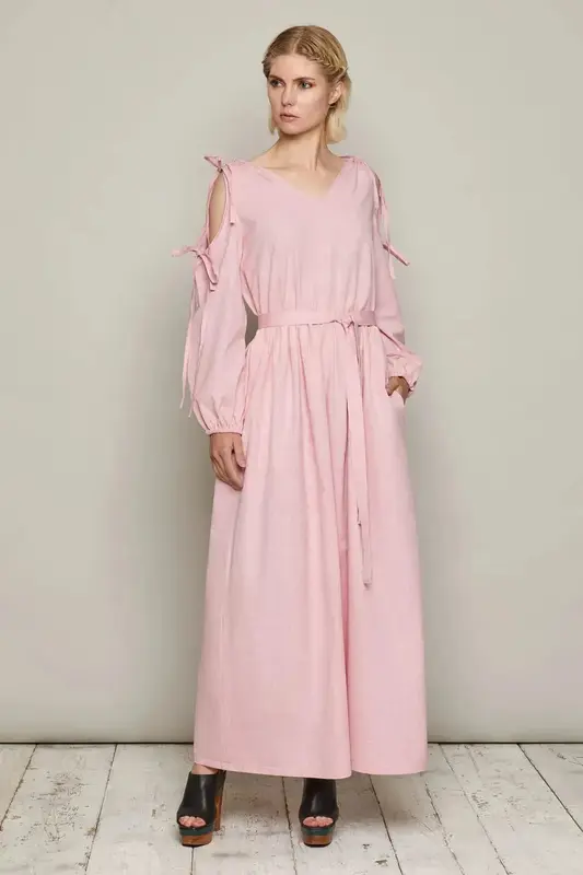Elisabet Dress (Pink) | size: S