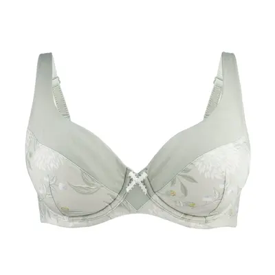 Valentina- Silk & Organic Cotton Underwired Full Cup Support Bra | Size: 40C