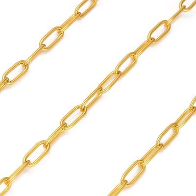 Stainless Steel Oval Paperclip Chains