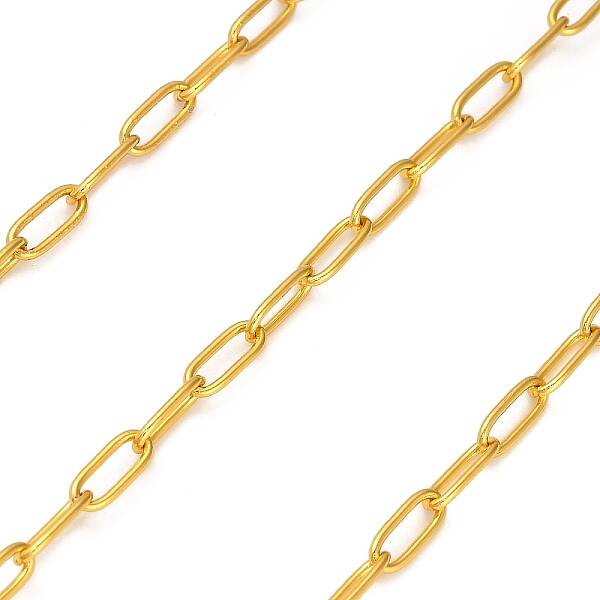 Stainless Steel Oval Paperclip Chains