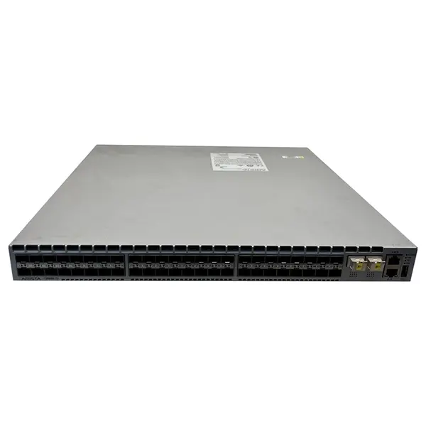 Arista DCS-7280SE-72-F | 7280E 48x SFP+ and 2x 100GbE Multimode MXP Switch Front-to-rear Airflow and 2x AC Power Supplies and...