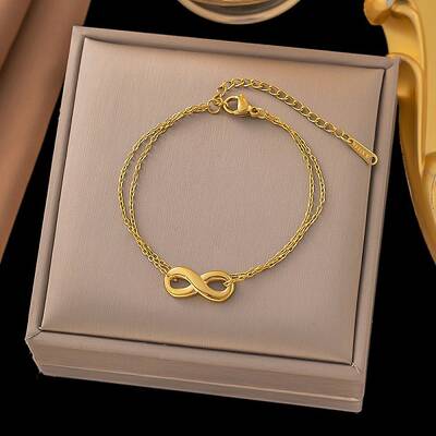 304 Stainless Steel Multi-Strand Bracelets