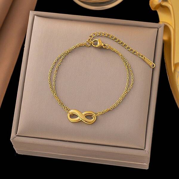 304 Stainless Steel Multi-Strand Bracelets