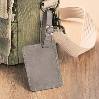 Luggage Tag - Steel-No Personalization