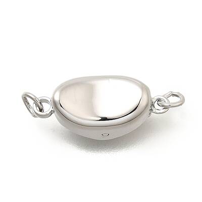 Oval Rack Plating Brass Box Clasps