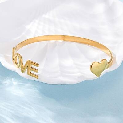 304 Stainless Steel Cuff Bangles for Women