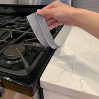 Silicone Gap-Seal for Fall, Easy-Clean & Oil-Resistant Countertop & Stove Gap-Cover, Waterproof & Heatproof Gap-Seal for Home...