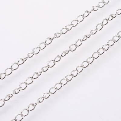Tarnish Resistant 304 Stainless Steel Curb Chains
