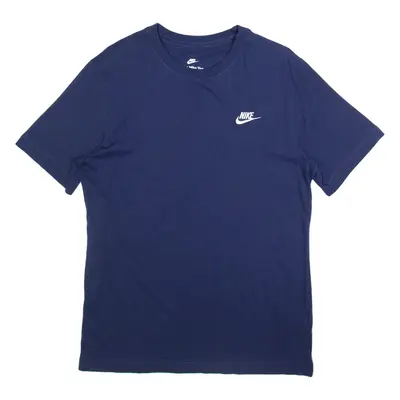 NIKE Mens T-Shirt Blue M