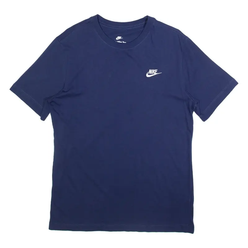 NIKE Mens T-Shirt Blue M