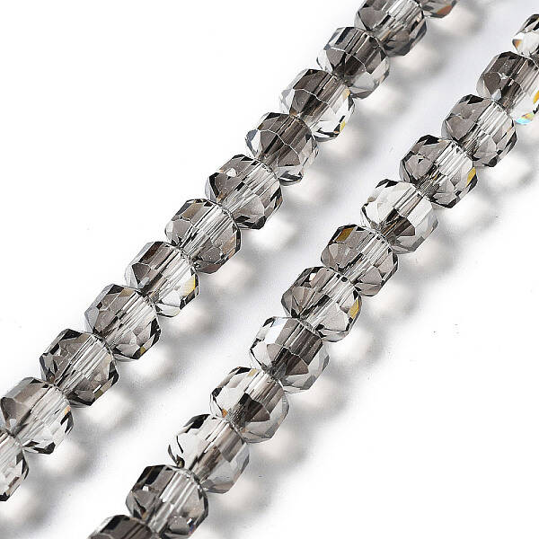 Electroplate Rondelle Glass Beads Strands