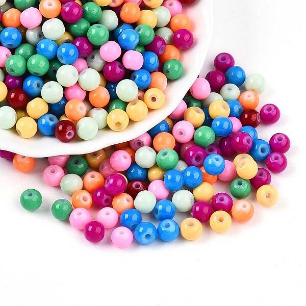 Baking Painted Glass Beads