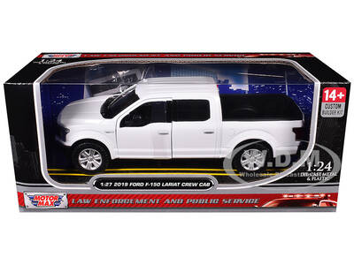 2019 Ford F-150 Lariat Crew Cab Pickup Truck Unmarked Plain White Custom Builder's Kit - Law Enforcement and Public Service...