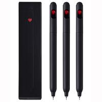 Gel Ink Pen Set, 3 Counts Quick Dry and Smooth Writing Pens, Cute Heart Pattern Pen Set for Office School, School Supplies