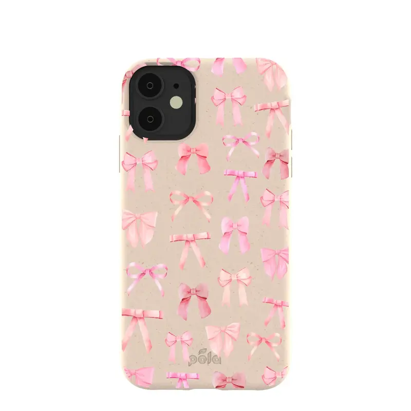 Seashell Rosy Bows iPhone 11 Case