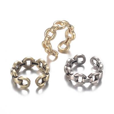 Brass Cuff Rings