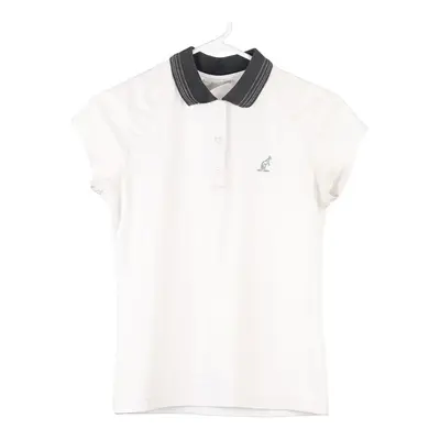 Australian Polo Shirt - Small White Polyester