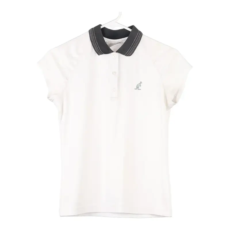 Australian Polo Shirt - Small White Polyester