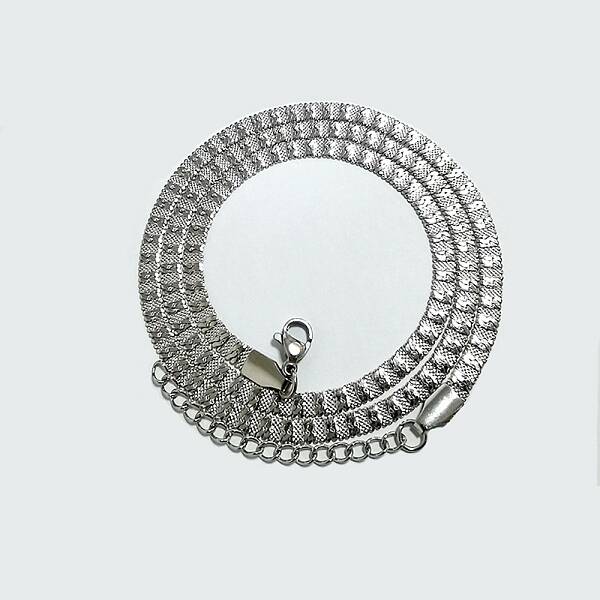 Non-Tarnish 304 Stainless Steel Herringbone Chain Necklaces