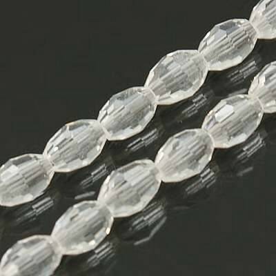 Faceted Glass Beads Strands