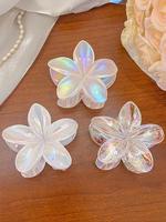 Cute Flower Design Hair Claws, Fashionable Hair Accessories for Women & Girls, Minimalist Headwear Suitable for Thick Hair