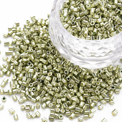Glass Bugle Beads