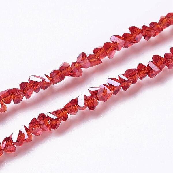 Transparent Glass Beads Strands