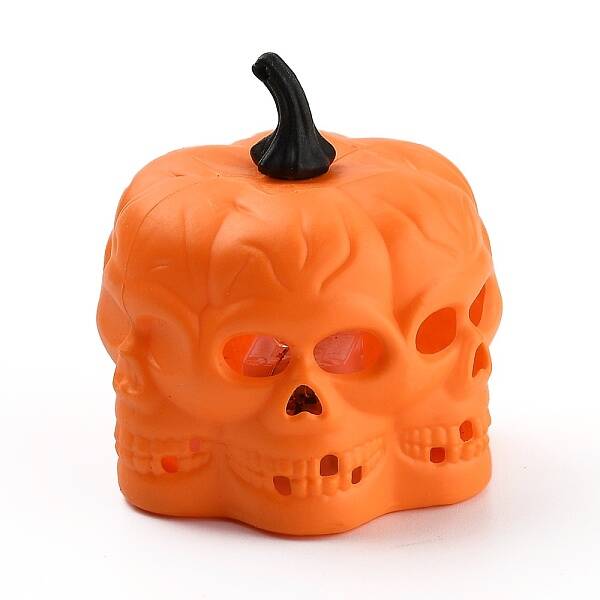 Halloween Resin LED Pumpkin Jack-O'-Lantern Light