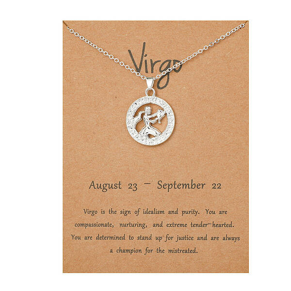 Alloy Constellation Pendant Necklaces