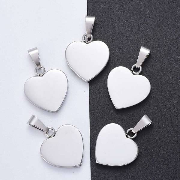Tarnish Resistant Fashionable 304 Stainless Steel Stamping Blank Tag Pendants