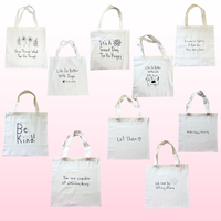 Tote Bags Drawn By Uncle Andy - Cotton Canvas Adorable Totes
